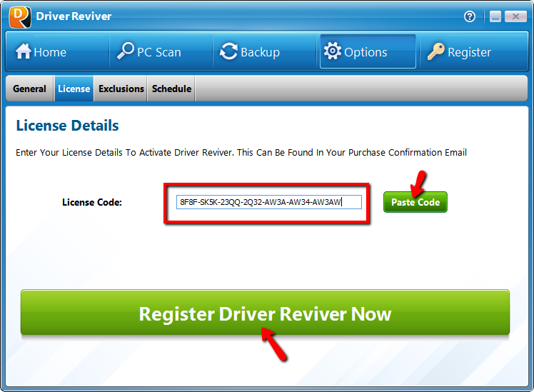 Driver reviver license key free Archives 2017