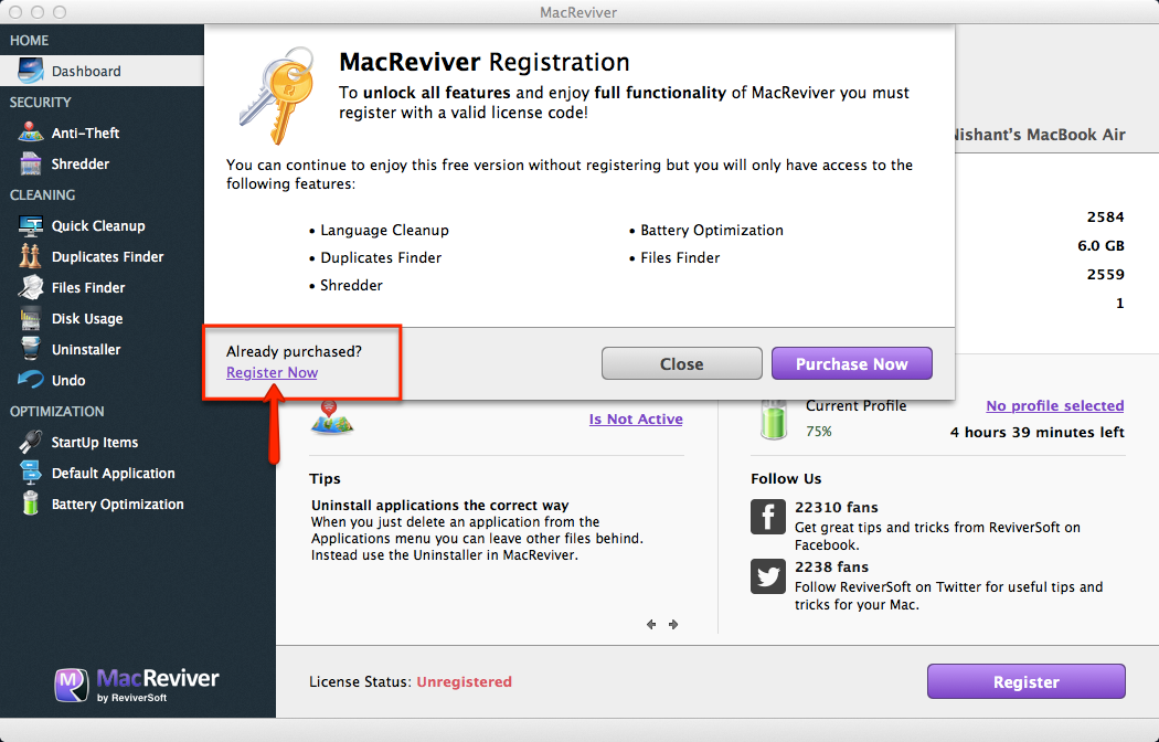 mac cleaner activation key